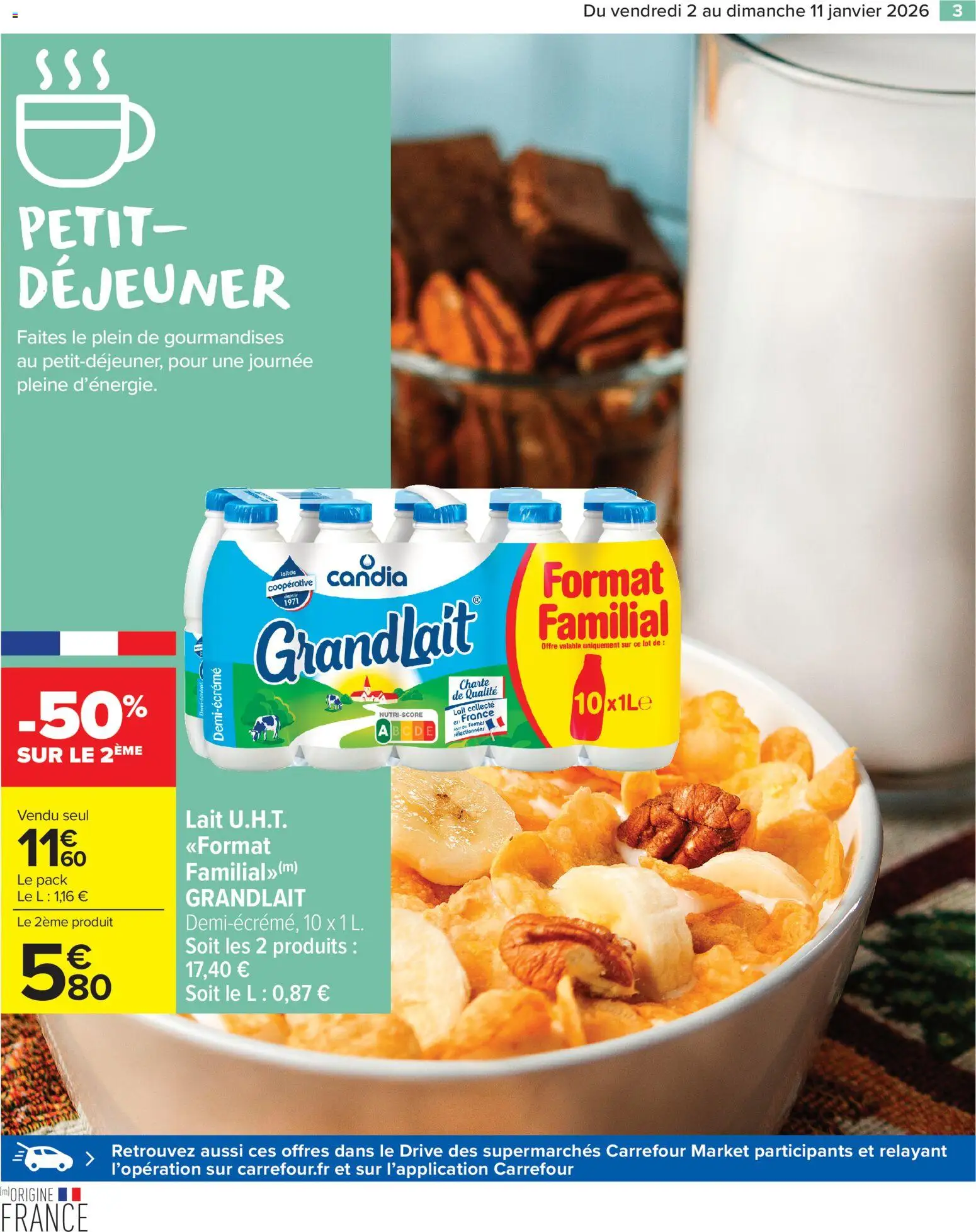 {H1} | Page: 5 | Produits: Lait