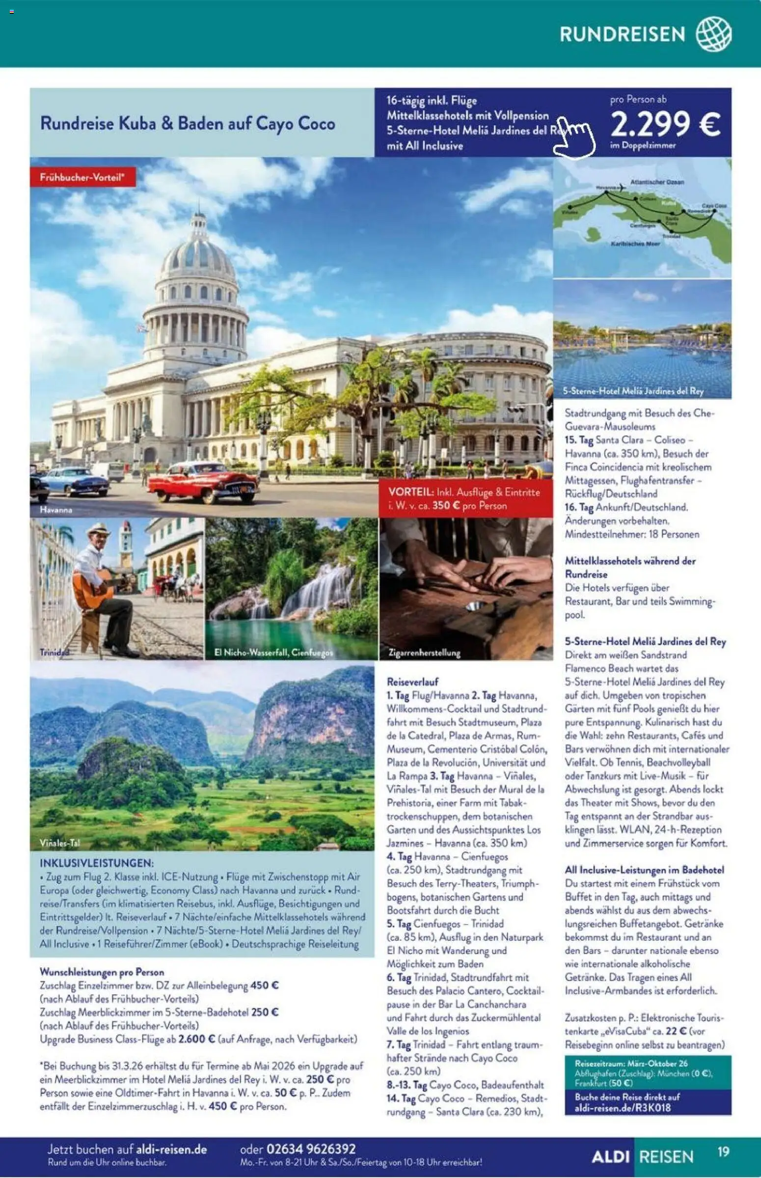 Aldi Süd Reisemagazin November 2025 – gültig ab 01.11.2025 | Seite: 19