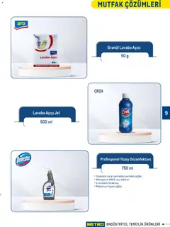 30.12.2025 tarihinden itibaren geçerli olan Metro kataloğu önizlemesi | Sayfa: 9 | Ürünler: Lavabo, Lavabo açıcı