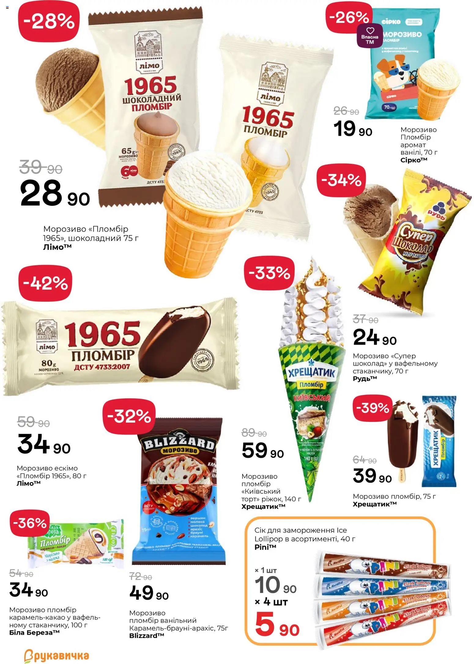 Рукавичка Kаталог - дійснийкції з 16.04.2026 | Сторінка: 9 | Товари: Шоколад, Сік, Морозиво, Аромат