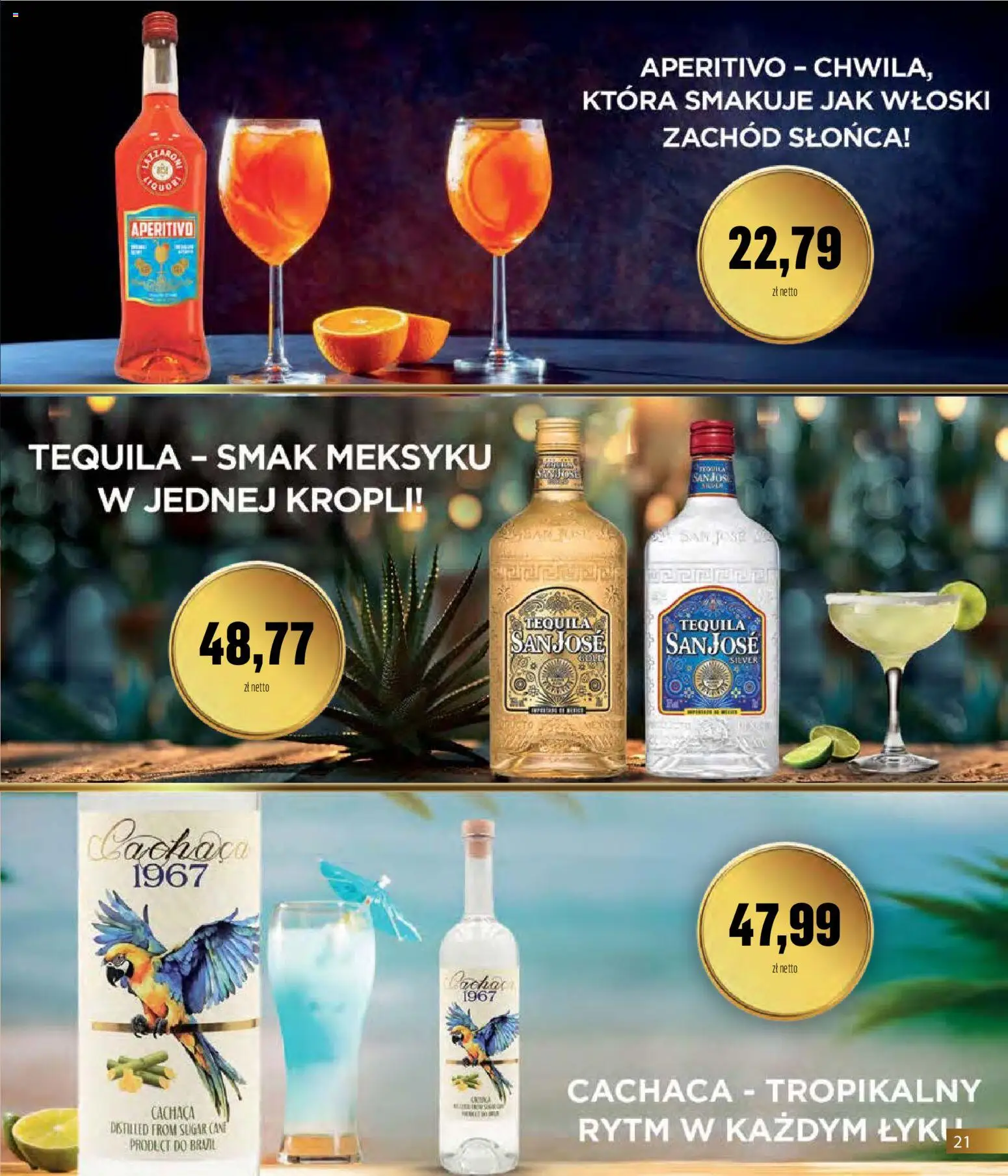 Eurocash Gazetka - Horeca od 01.02.2026 | Strona: 21 | Produkty: Tequila
