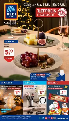 Aldi Süd Prospekt 	 ab 24.11.2025 gültig