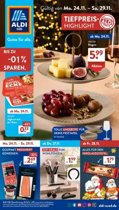 Aldi Süd Prospekt 	 ab 24.11.2025 gültig