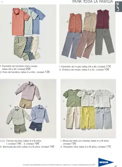 Vista previa Hipercor catálogo válido desde el 12.03.2026 | Página: 47 | Productos: Camisa, Blusa, Chaleco