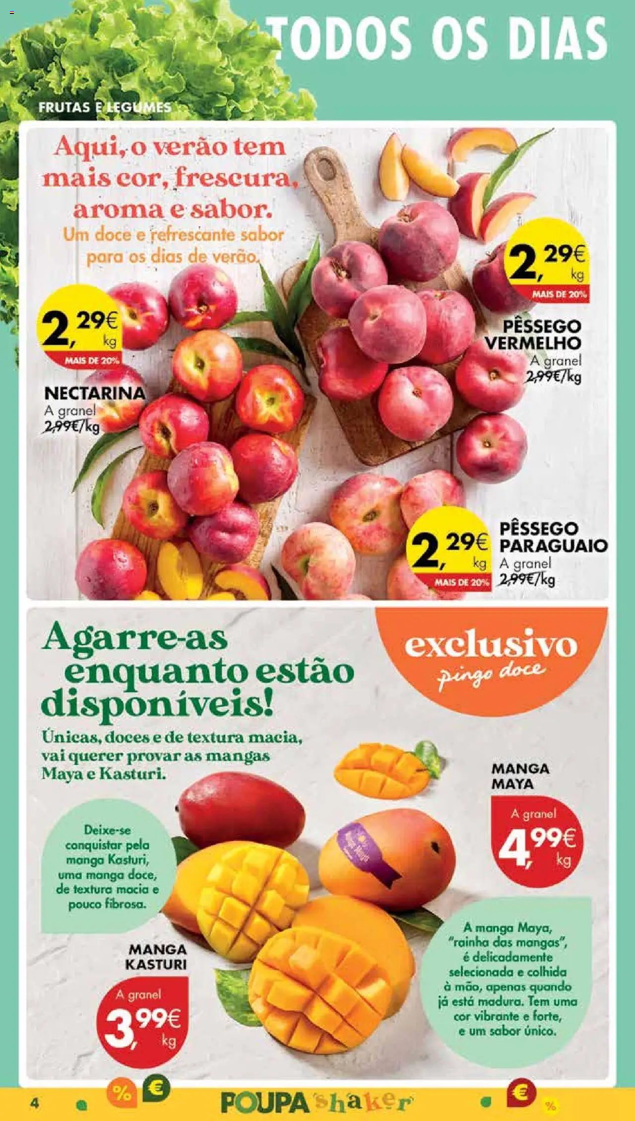 Pingo Doce Poupe Esta Semana Madeira │ válido de 05.08.2025 | Página: 4 | Produtos: Doces, Mangas