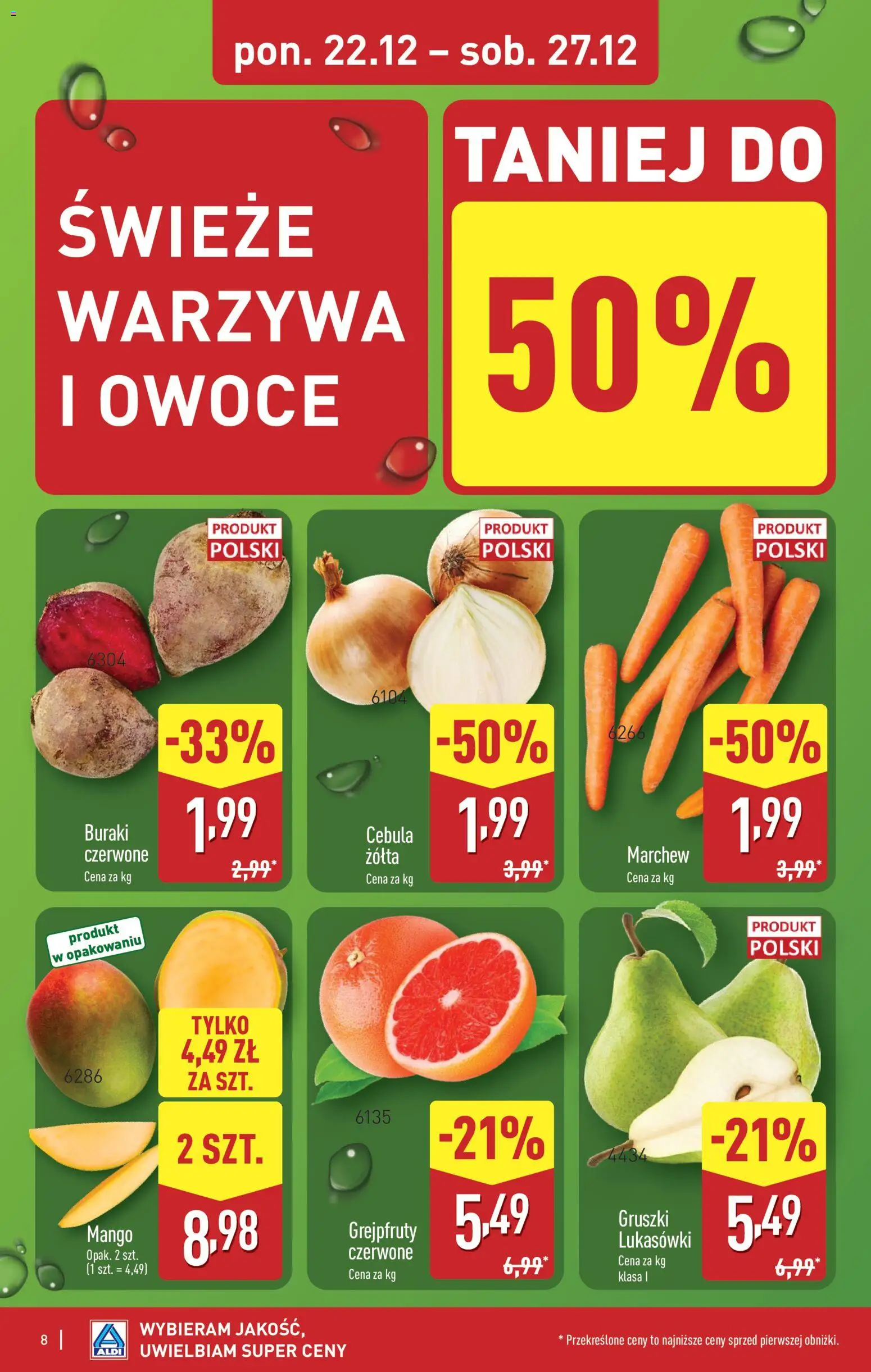 Aldi Gazetka od 22.12.2025 | Strona: 8