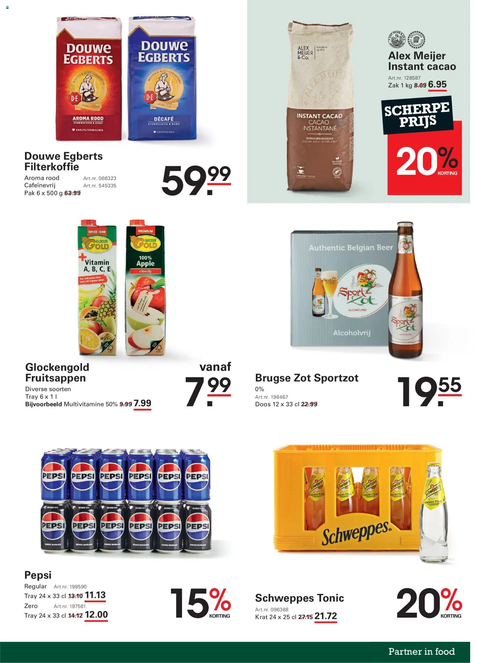 {H1} | Pagina: 21 | Producten: Zsalukő, Pepsi, Zak