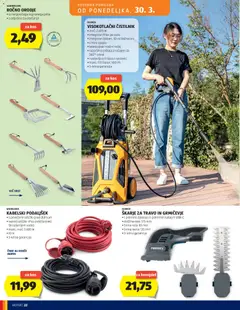 Hofer katalog akcije – veljaven od 25.03.2026 | Stran: 22 | Izdelki: Orodje, Kos, Visokotlačni čistilnik