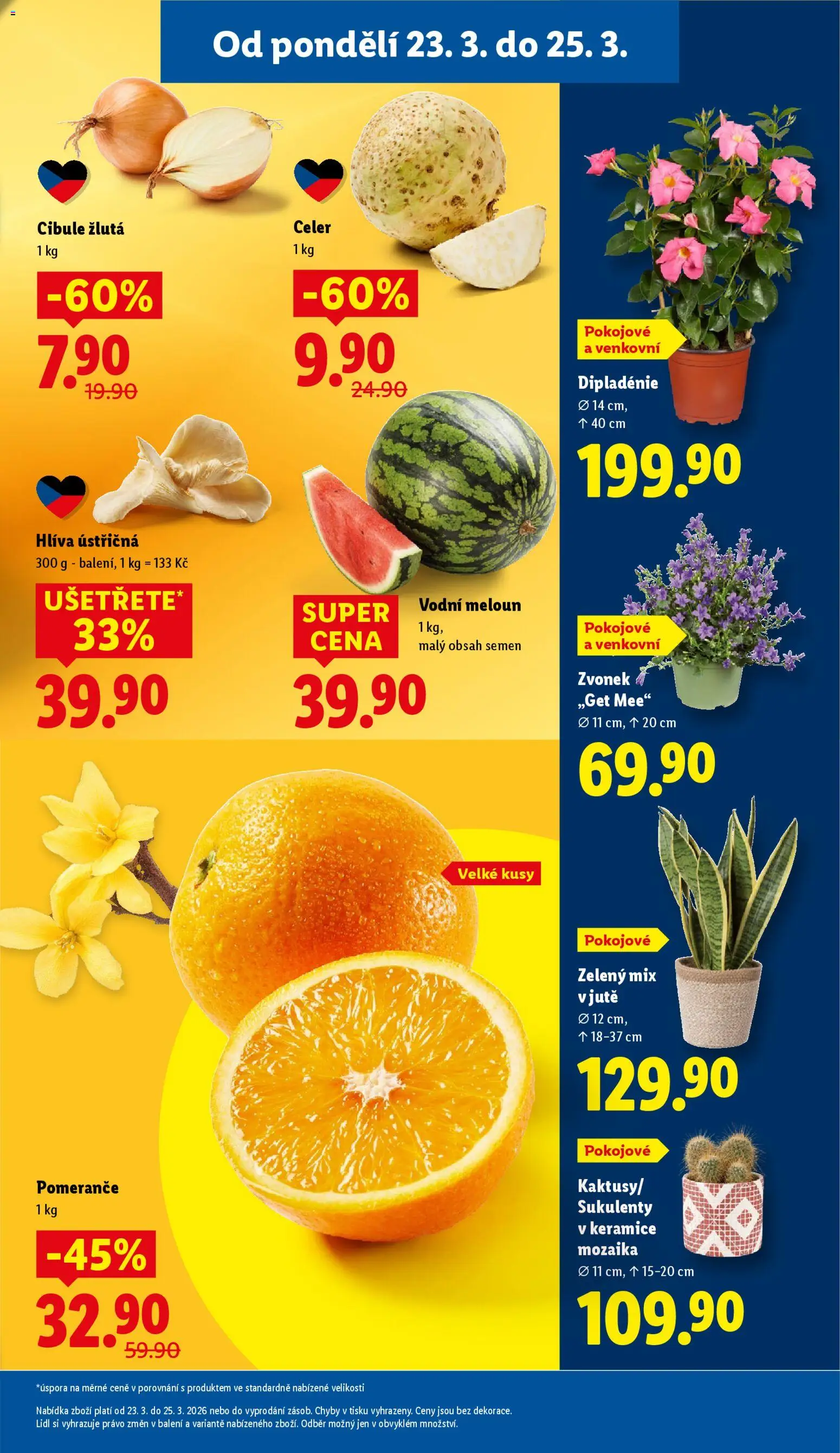 Lidl leták od 23.03.2026 💥 Nenechte si ujít TOP nabídky! ⭐ | Ceská republika