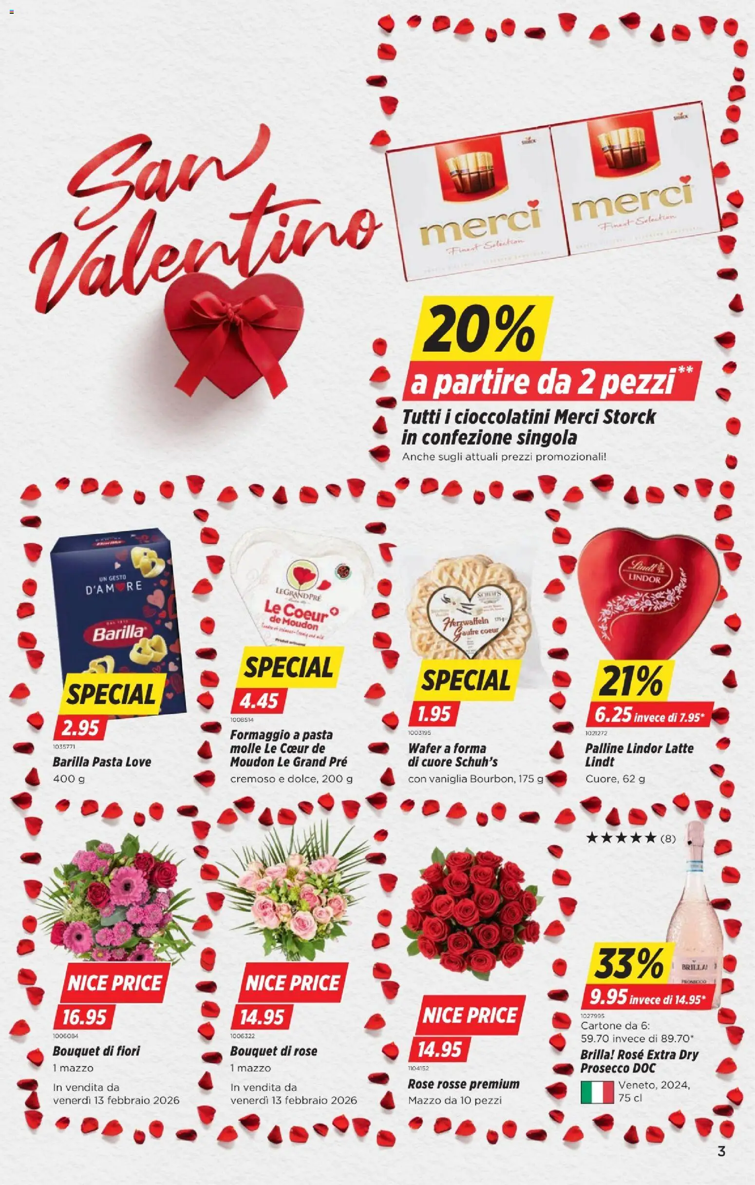 Denner Aktionen IT – gültig ab 12.02.2026 | Seite: 3 | Produkte: Barilla, Pasta