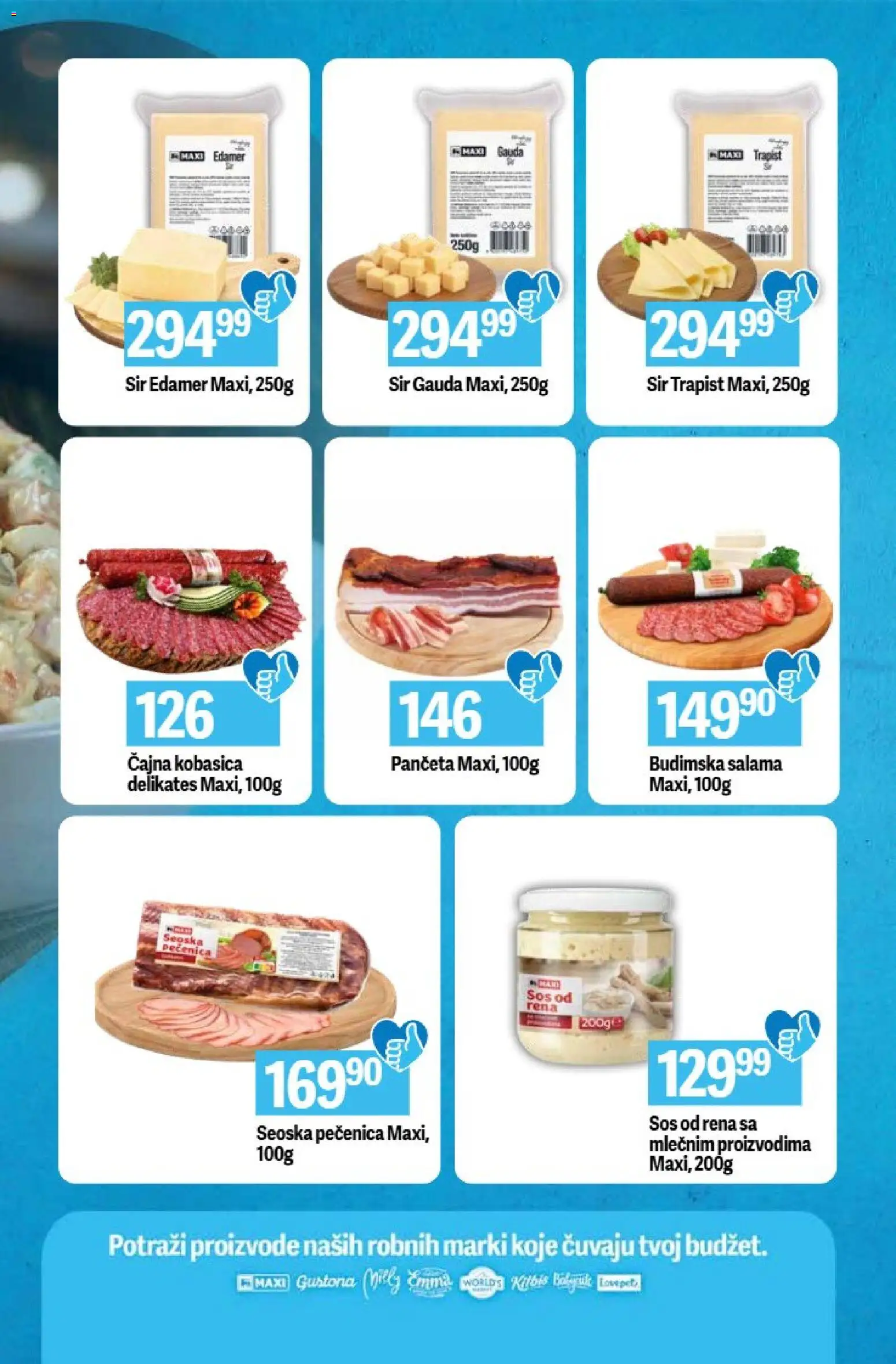 Maxi katalog - važi od 22.12.2025 | Strana: 39 | Proizvode: Panceta, Salama, Kobasica, Pečenica