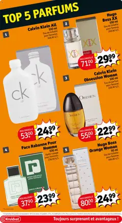  | Pagina: 19 | Producten: Parfums, La, Parfum, Eau de toilette