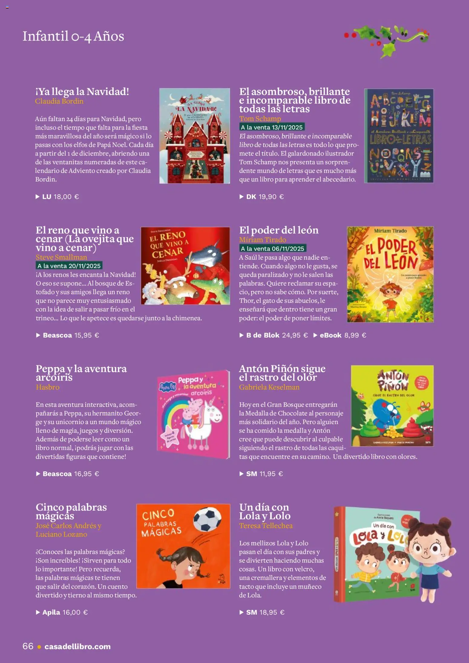 Casa del libro folleto │ válido desde el 01.11.2025 | Página: 66 | Productos: Chocolate, Vino, Té