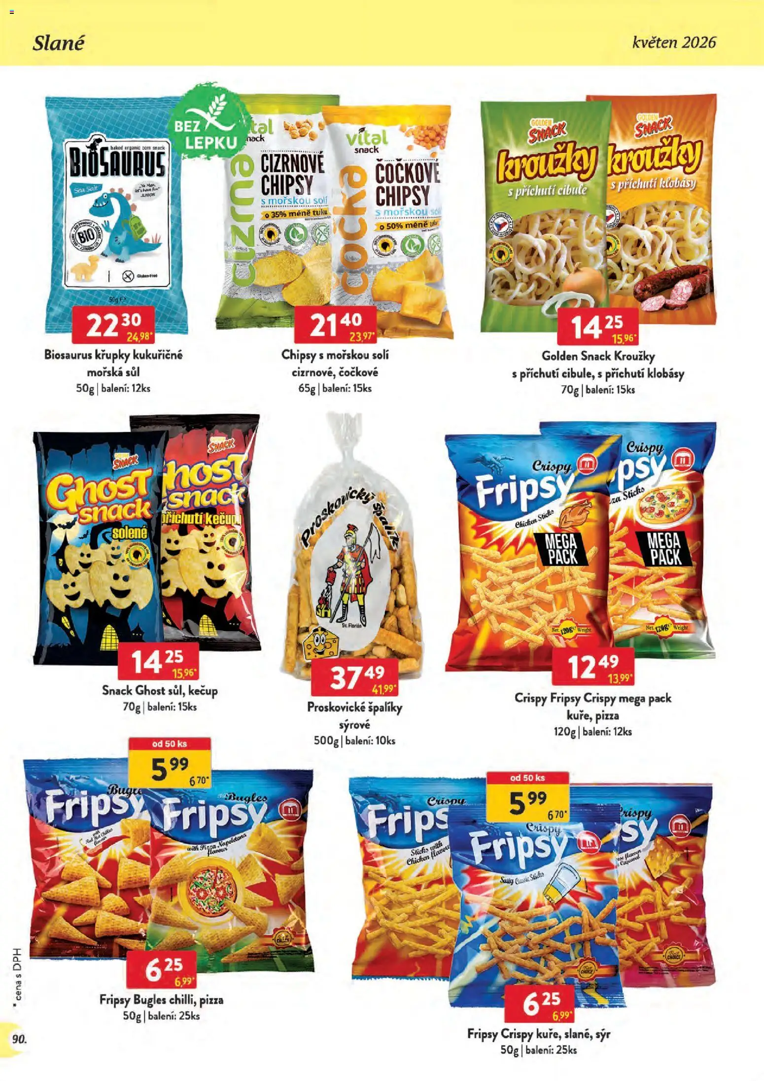 Astur & Qanto leták - Velkoobchod 05/2026 od 01.05.2026 | Strana: 90 | Produkty: Čočka, Pizza, Kečup, Klobásy