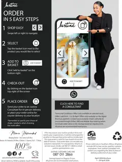 Justine specials catalogue – valid from 01.04.2026 | Page: 2 | Products: Basket, Fragrance, Tap, Stock