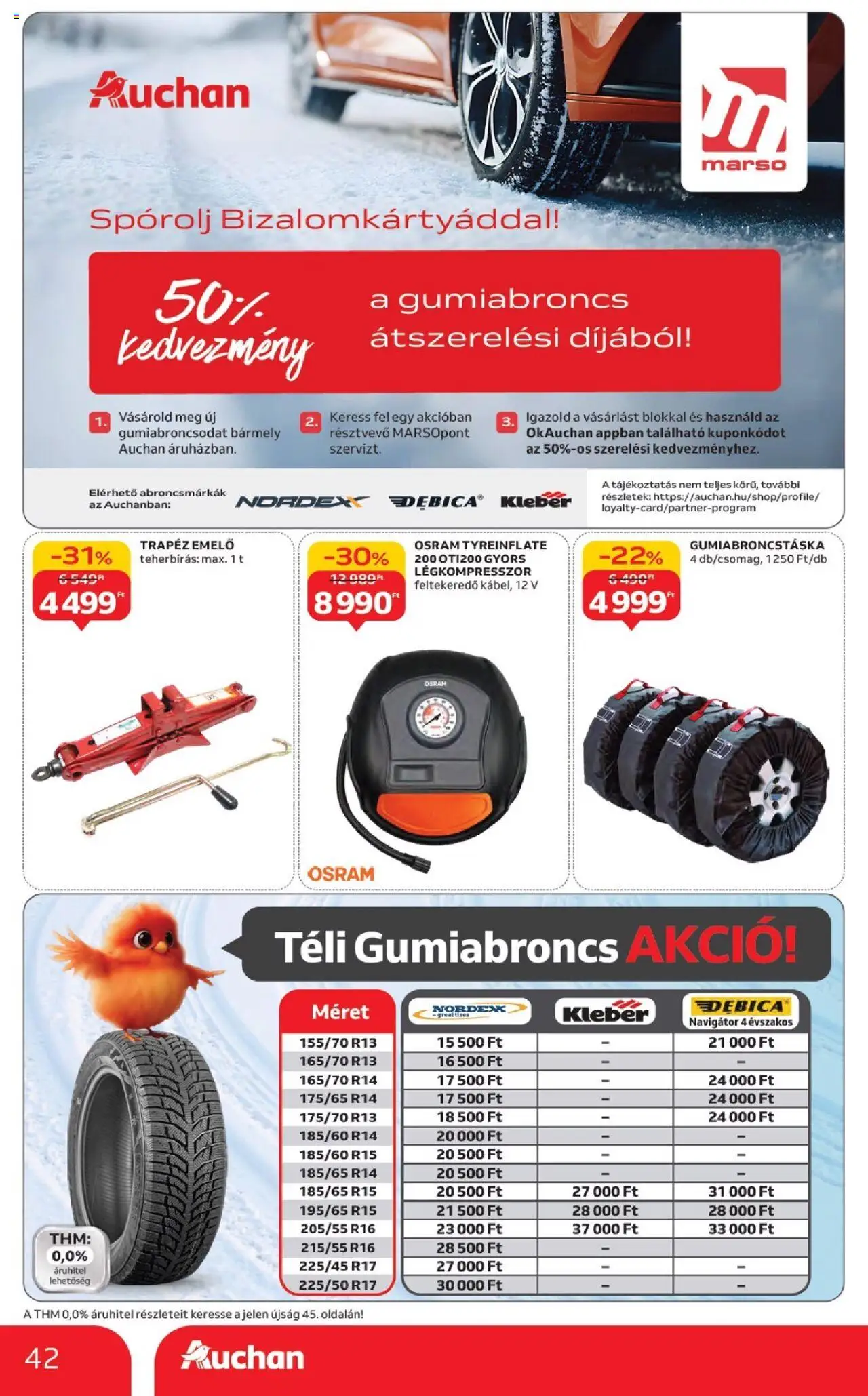 Auchan akciós ujság - amely érvényes a következő dátumtól: 18.09.2025 | Oldal: 42