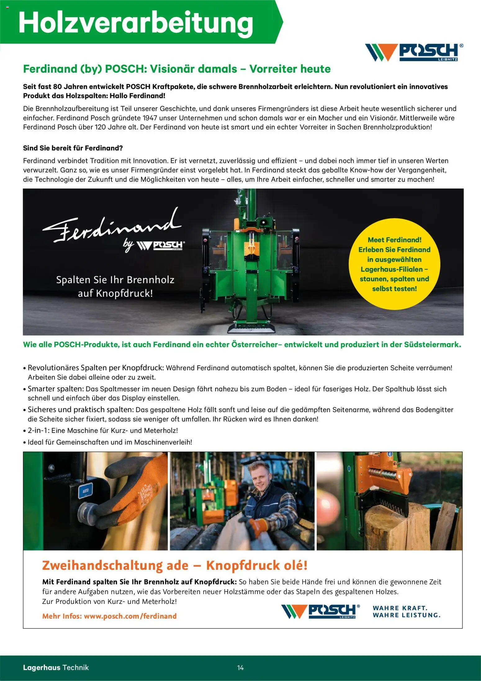 Lagerhaus  Forstkatalog gültig ab 05.11.2025 | Seite: 14