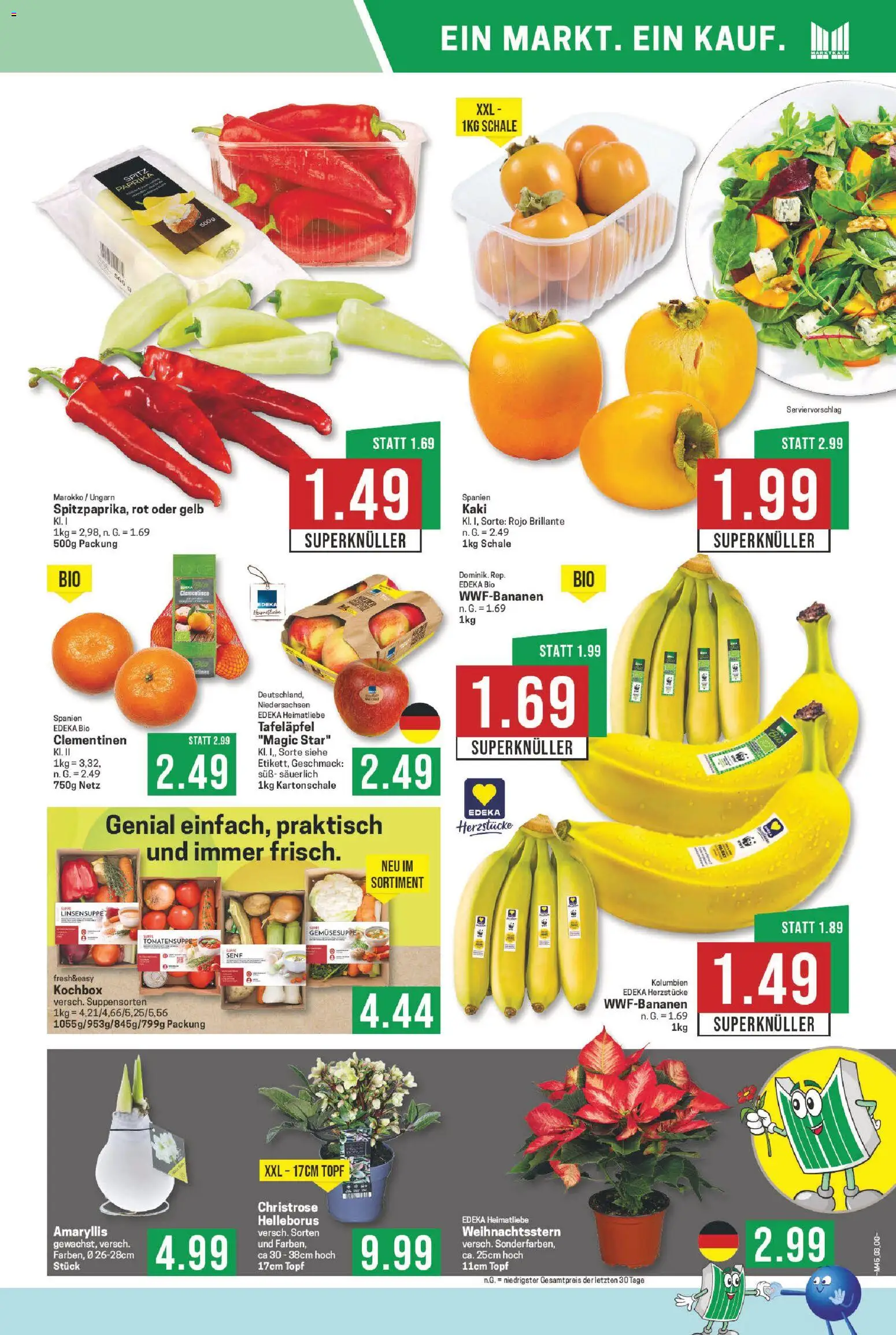 Marktkauf Prospekt 	 – gültig ab 03.11.2025 | Seite: 3 | Produkte: Paprika, Kaki