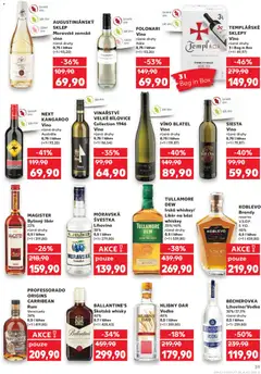 Náhled letáku TULLAMORE DEW, Irská whiskey/Likér na bázi whiskey, 35%/40%, různé druhy, 0,5 l láhev od 02.01.2026 | Strana: 39