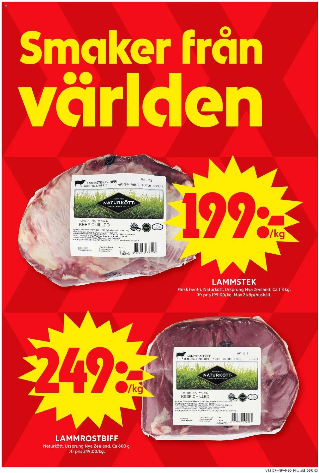 ICA Maxi reklamblad aktuell från 20.10.2025 | Sida: 8