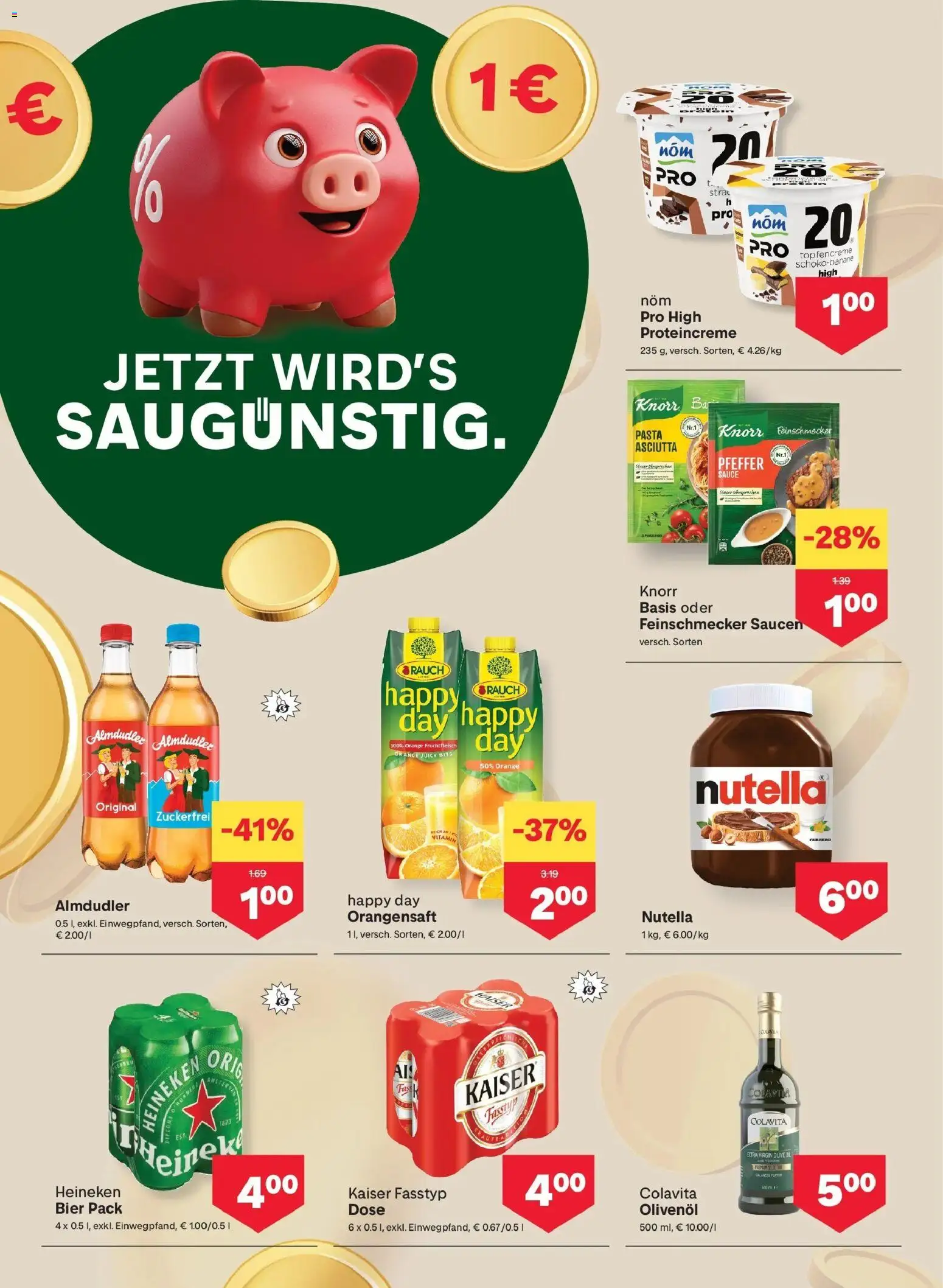 MPREIS Steyr gültig ab 01.01.2026 | Seite: 6 | Produkte: Pasta, Pfeffer, Öl, Bier