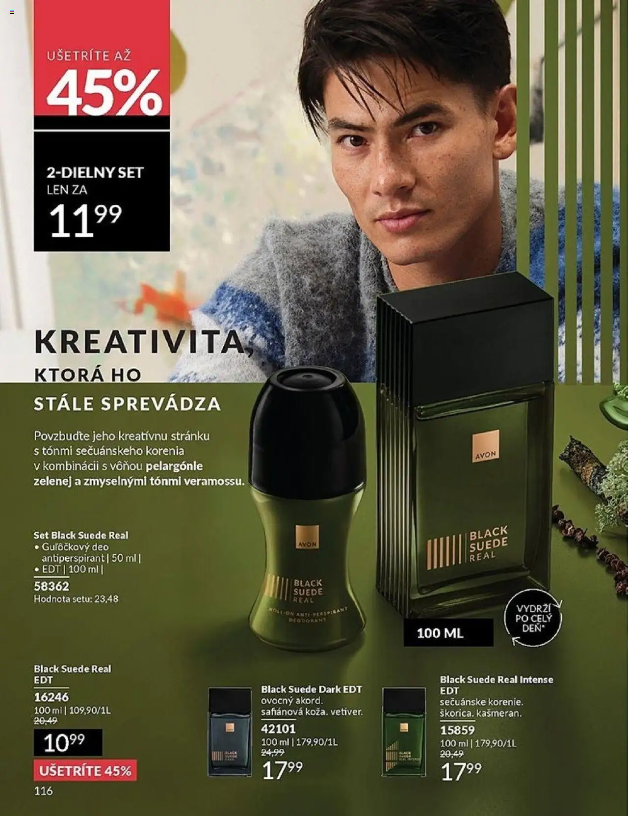 Nové Avon akcie – leták je platný od 01.10.2025 | Strana: 116 | Produkty: Antiperspirant