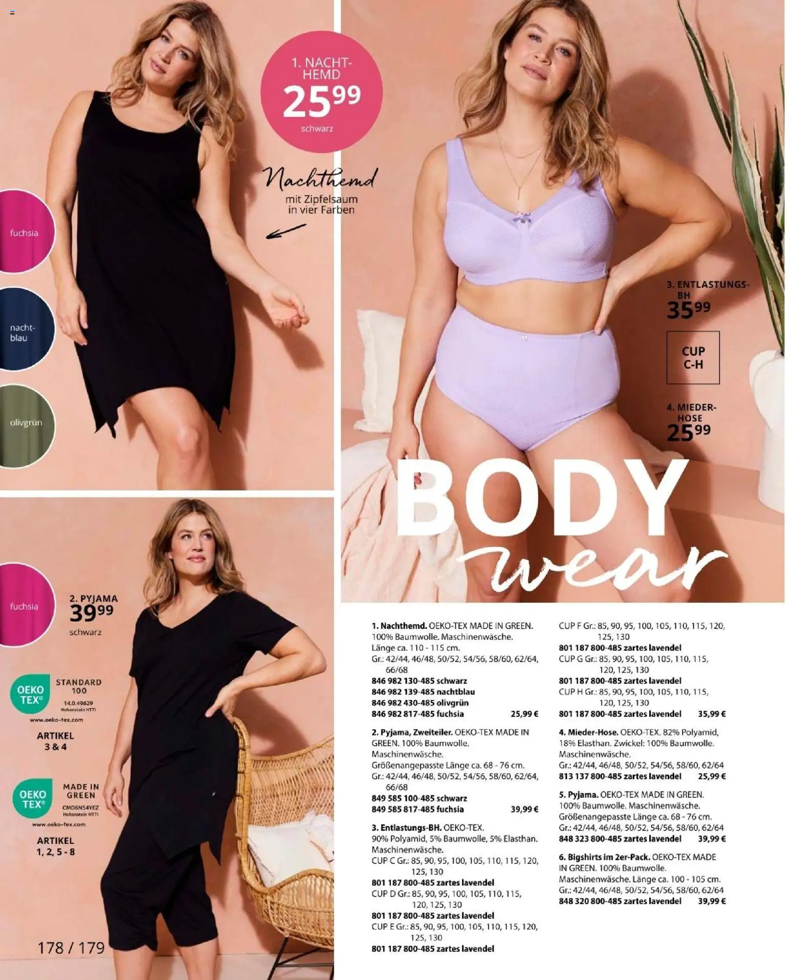 Ulla Popken akciós ujság - amely érvényes a következő dátumtól: 01.05.2026 | Oldal: 178 | Termékek: Body