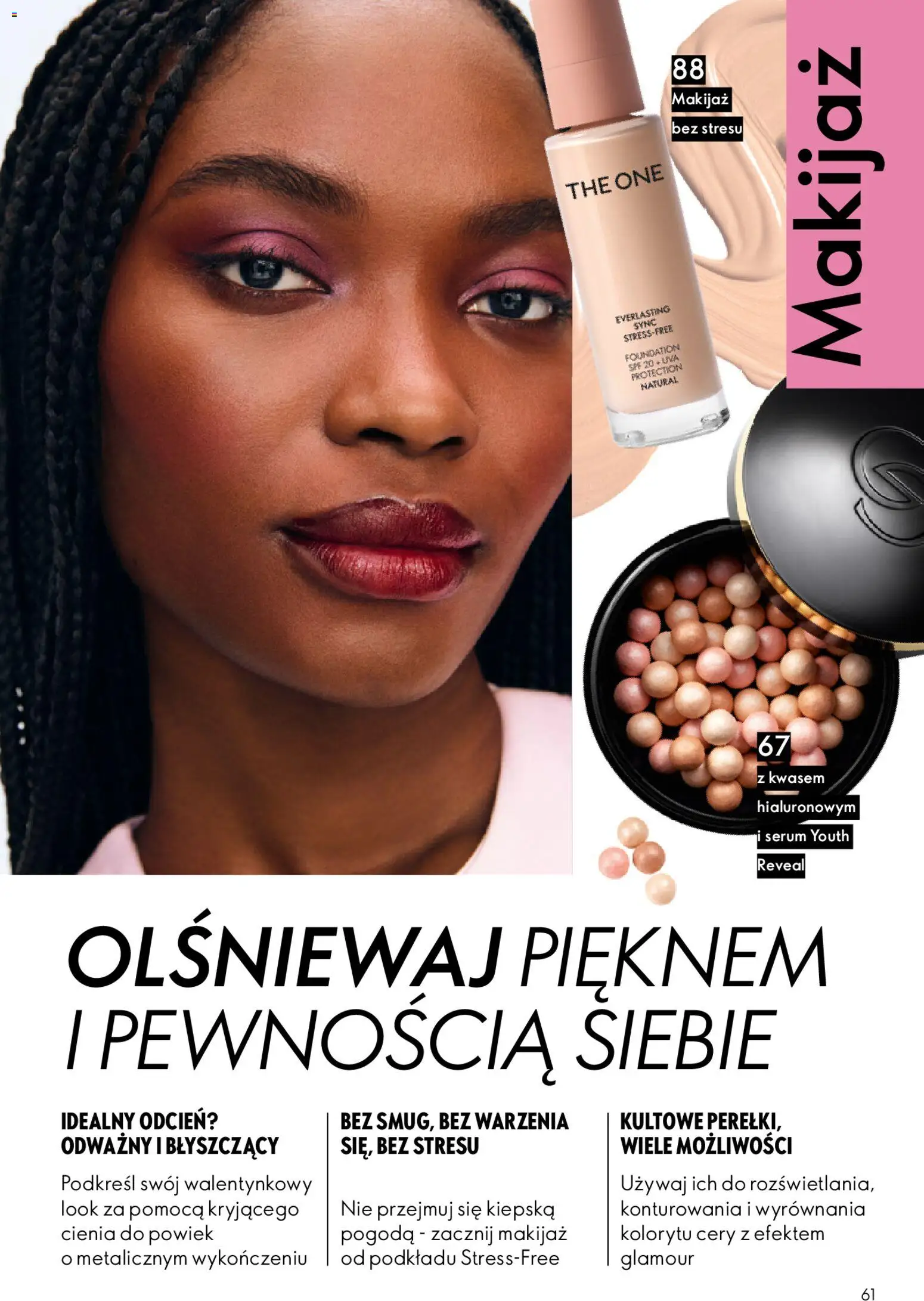 Oriflame Katalog 2 2026 od 21.01.2026 | Strona: 61 | Produkty: Makijaż