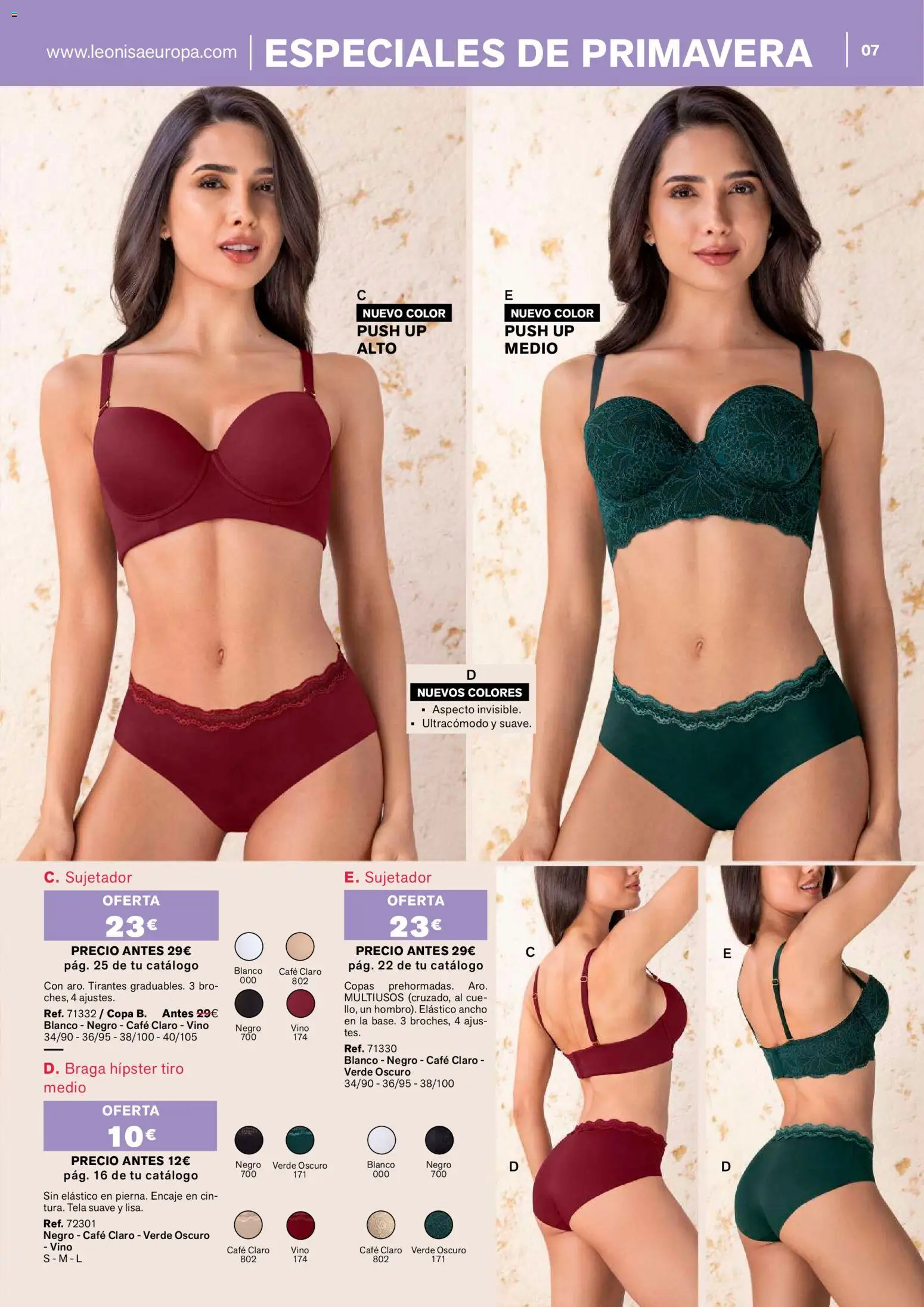 Leonisa folleto │ válido desde el 01.04.2026 | Página: 7 | Productos: Café, Vino, Braga