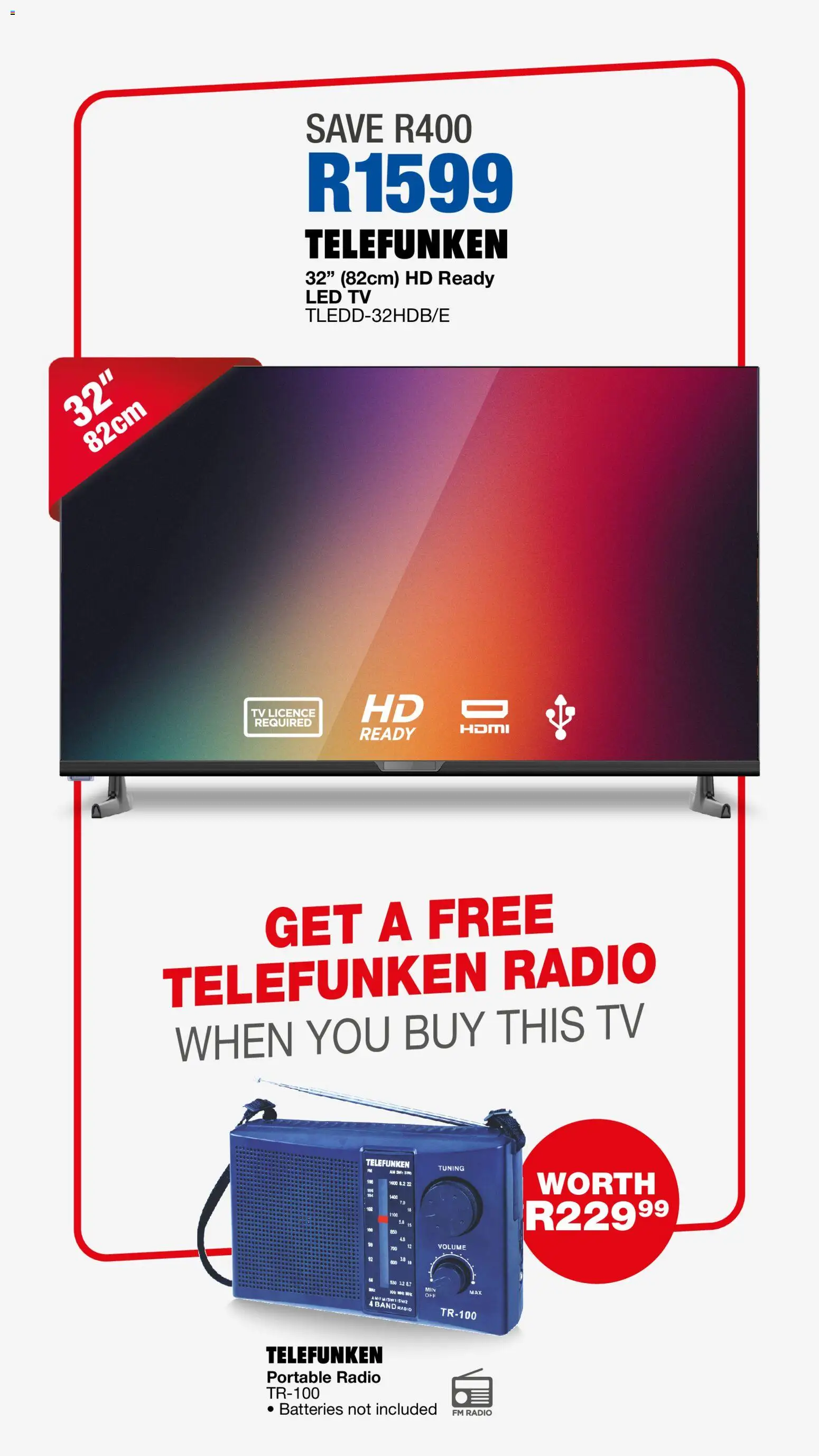 New OK Furniture catalogue – valid from 26.01.2026 | Page: 7 | Products: Radio, TV