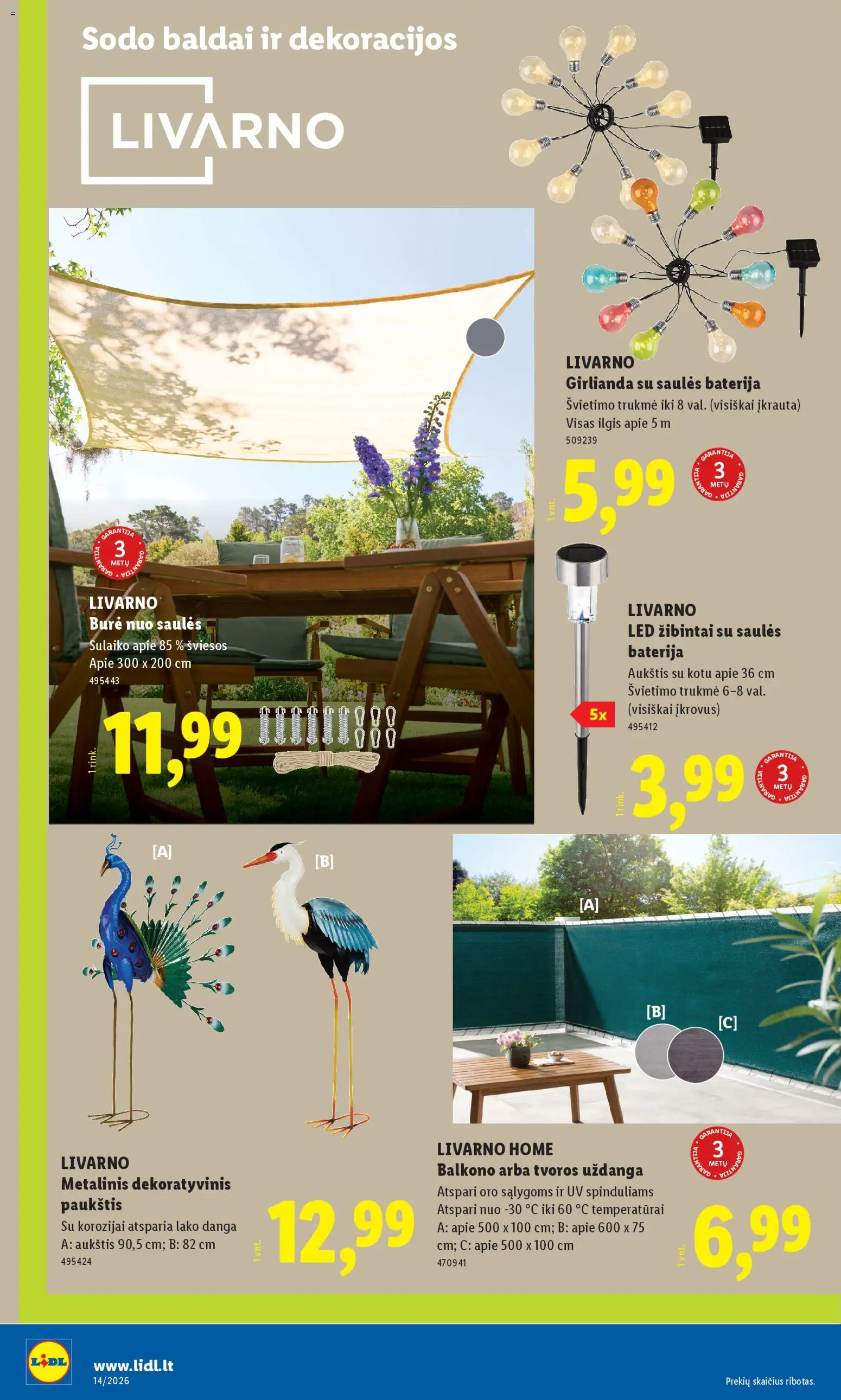 LIDL akcijos nuo 30.03.2026 | Puslapis: 8