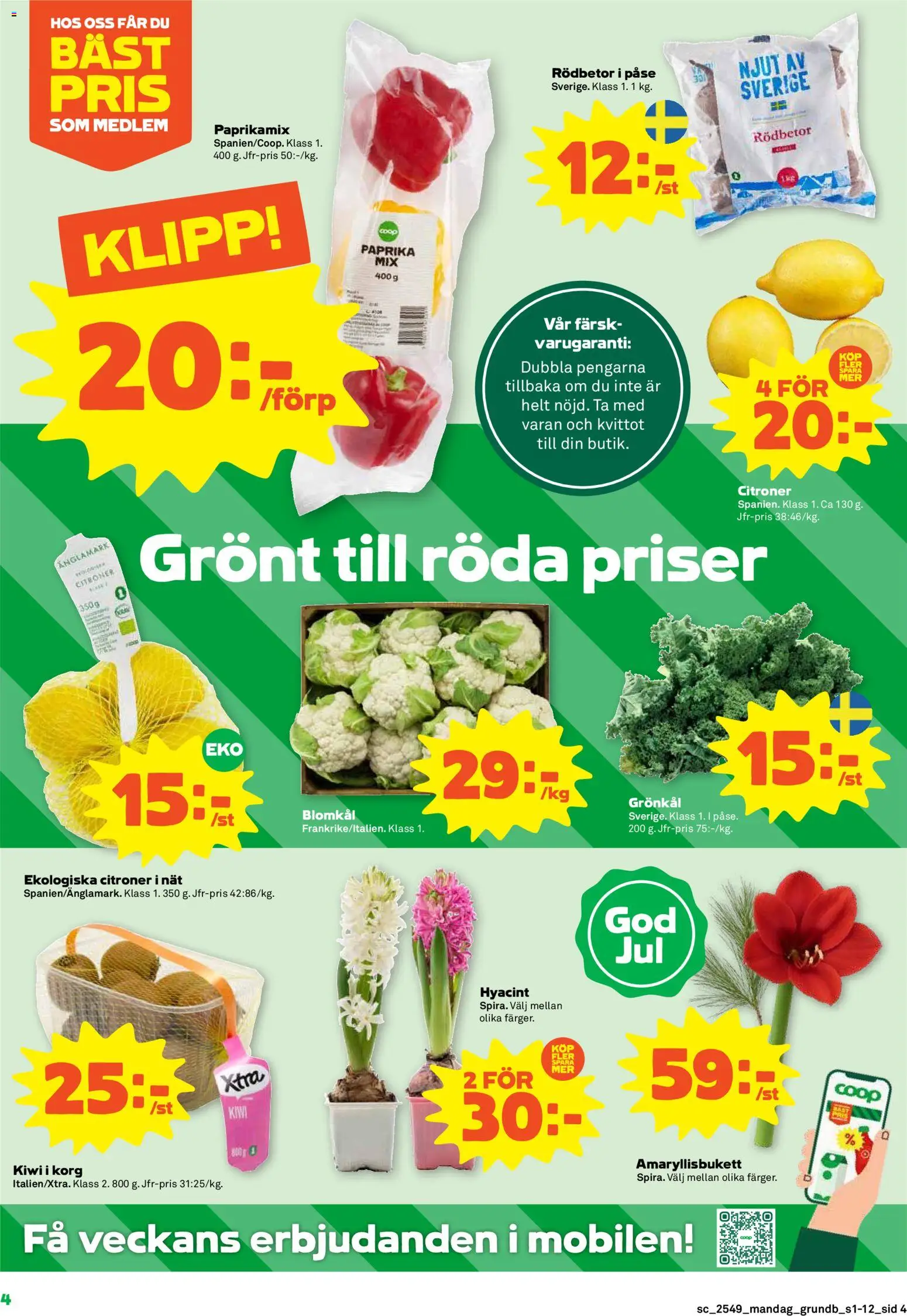 Stora Coop reklamblad aktuell från 01.12.2025 | Sida: 4