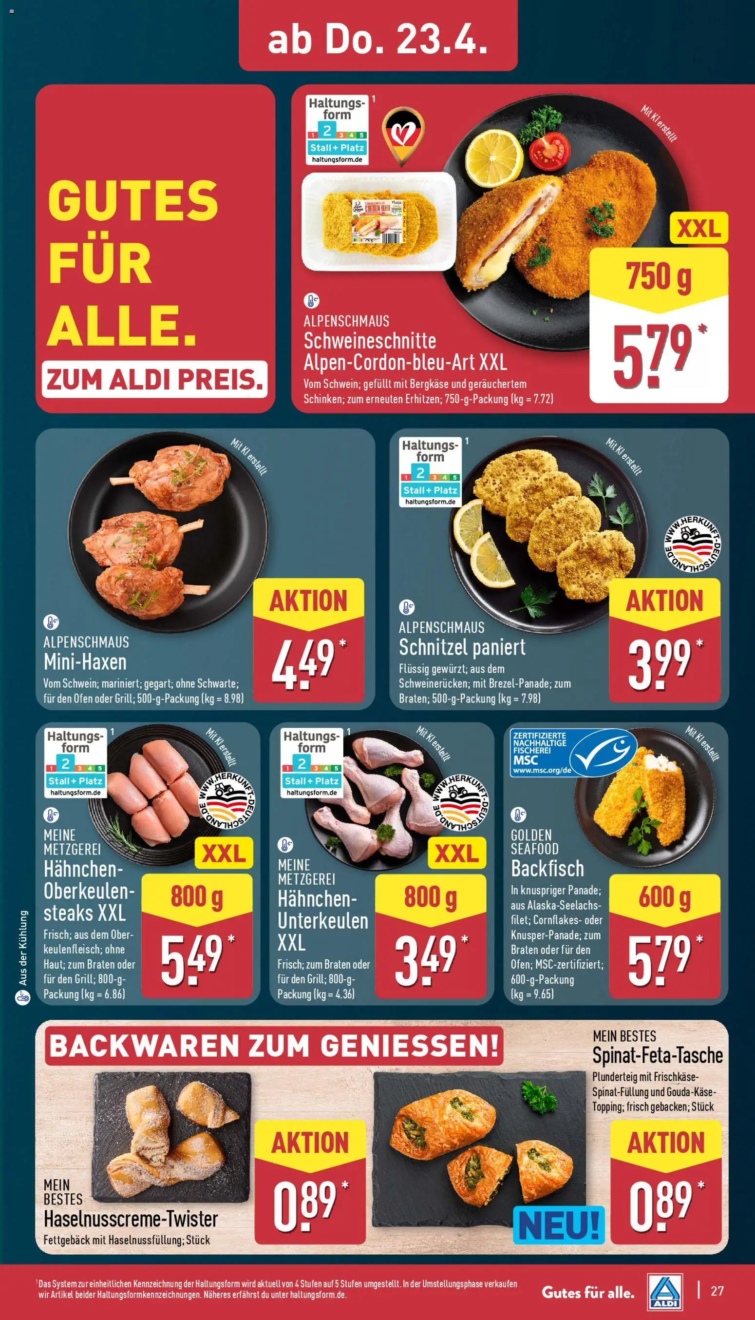 Aldi Prospekt 	 – gültig ab 20.04.2026 | Seite: 27