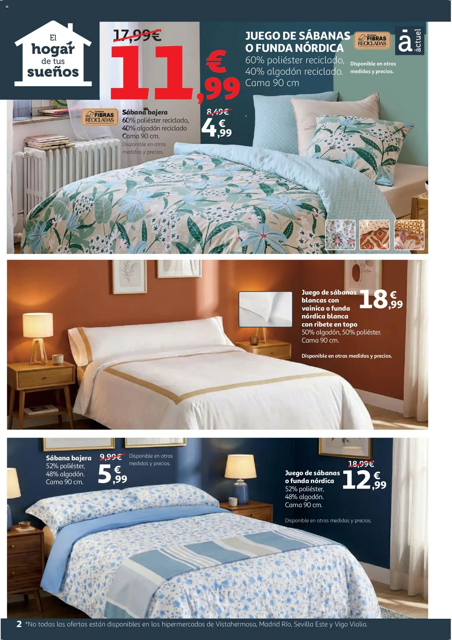 Alcampo - HG Cat │ válido desde el 09.01.2026 | Página: 2 | Productos: Juego de sábanas, Funda, Cama