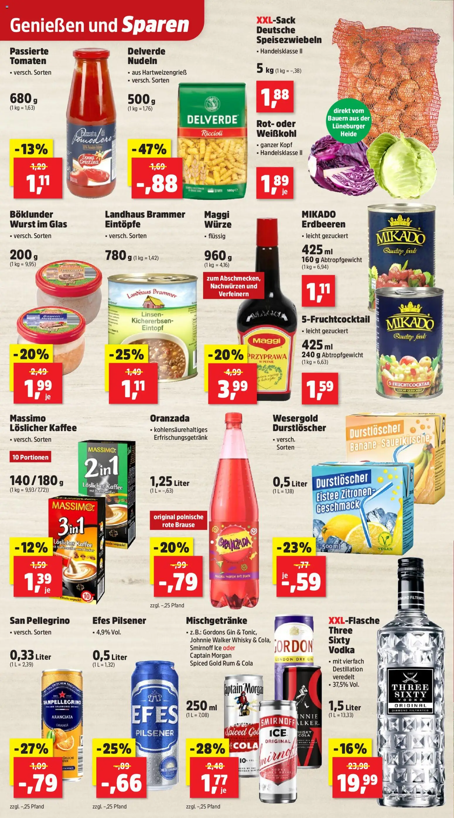 Thomas Philipps Prospekt – gültig ab 03.11.2025 | Seite: 22 | Produkte: Whisky, Durstloscher, Tomaten, Gin