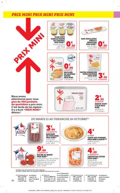 bi1 - Prévisualisation de bi1 catalogue valide à partir de 20.10.2025 | Page: 24 | Produits: Frites surgelées, Friteuse, Crevettes, Nappe