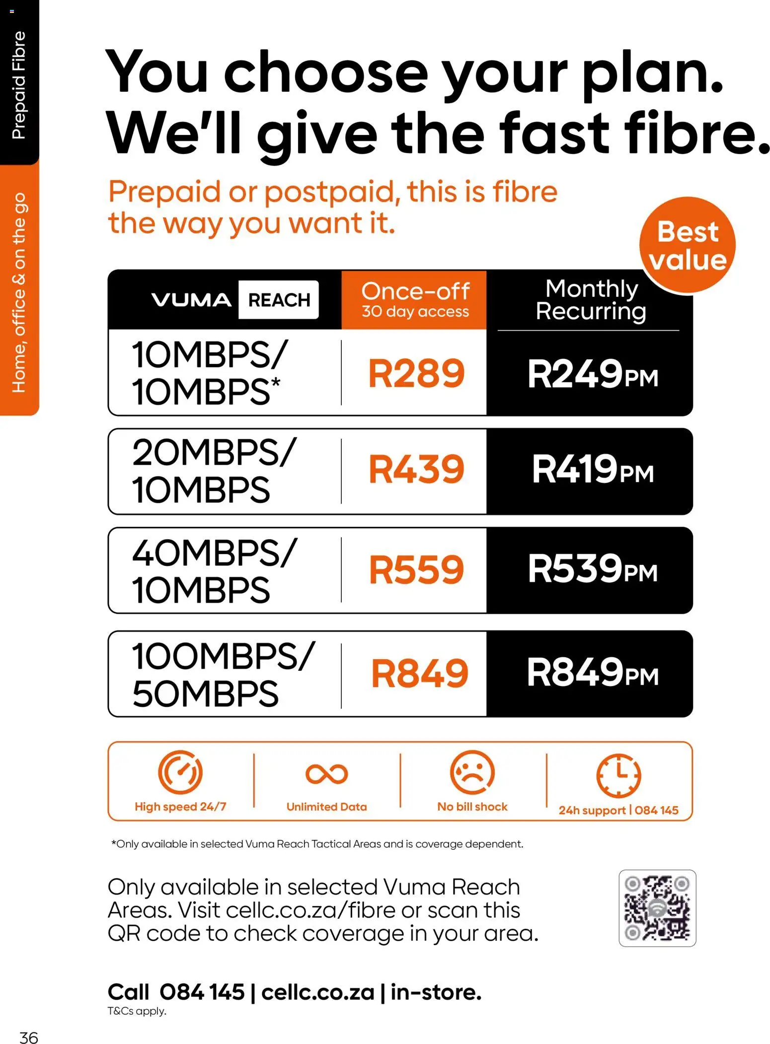 New Cell C catalogue – valid from 18.03.2026 | Page: 38 | Products: Data