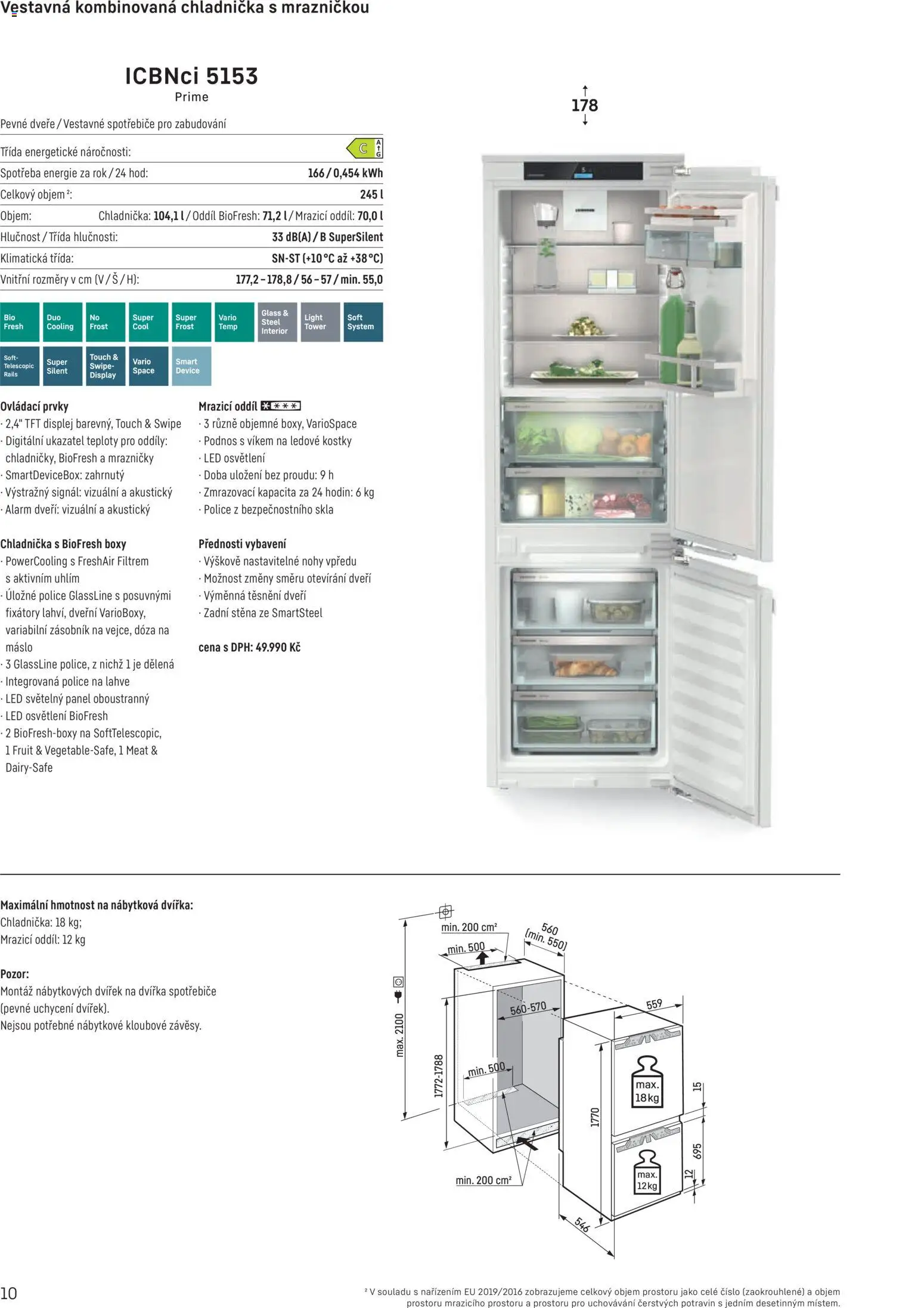 Möbelix leták - Liebherr od 01.10.2025 | Strana: 10 | Produkty: Dóza na máslo, Máslo, Chladnička, Kostky