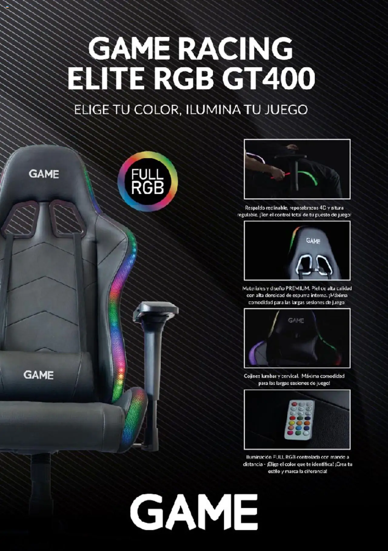 Game Sillas gaming │ válido desde el 11.06.2024 | Página: 12 | Productos: Té