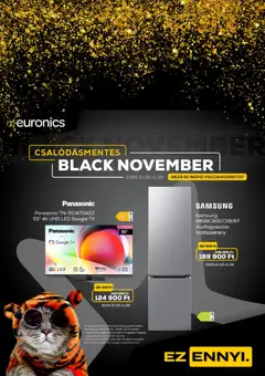 Euronics Black Friday - amely érvényes a következő dátumtól: 30.10.2025 | Oldal: 2