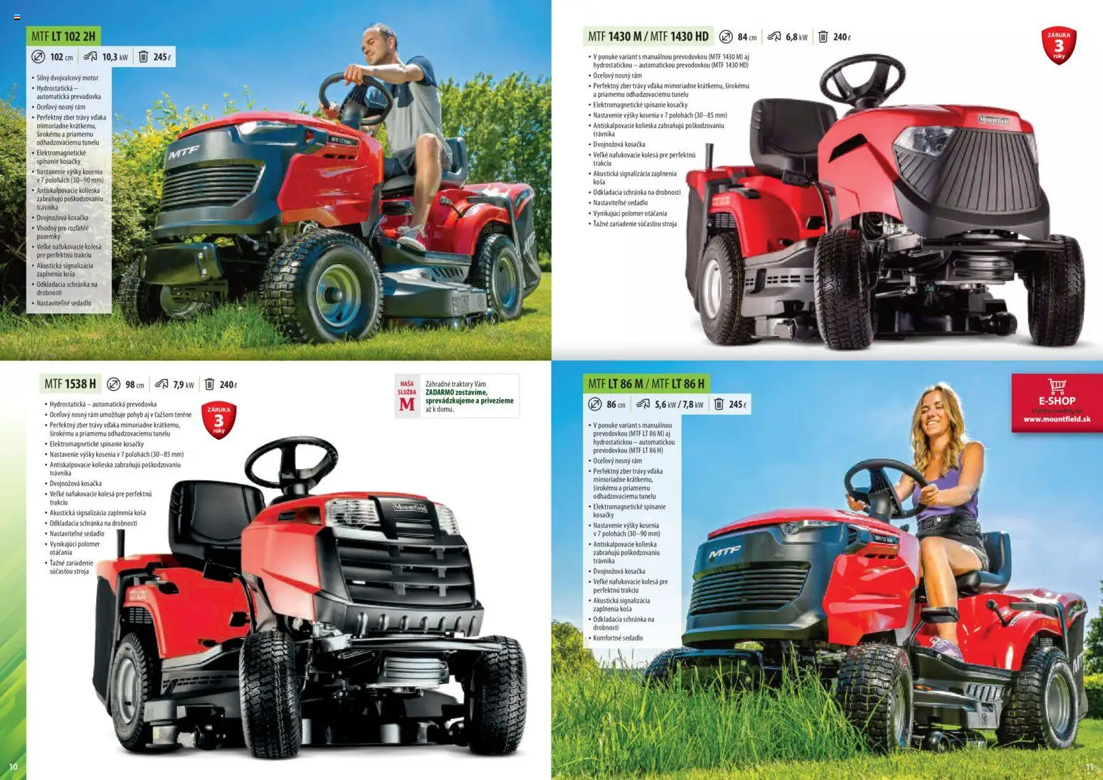 Nové Mountfield akcie – leták je platný od 25.03.2026 | Strana: 6 | Produkty: Kosačka, Rám, Kosačky