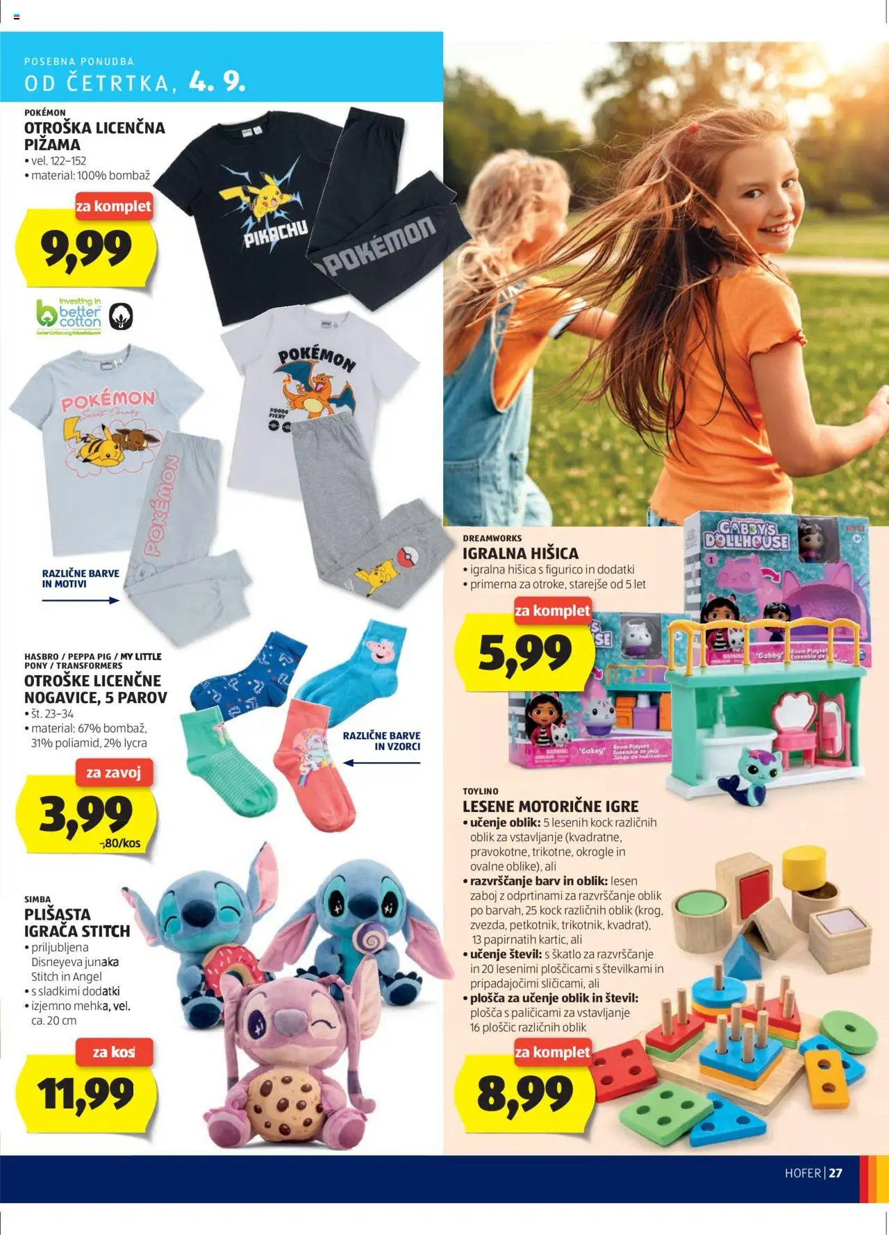Hofer SI katalog | vrijedi od 28.08.2025 | Stranica: 27