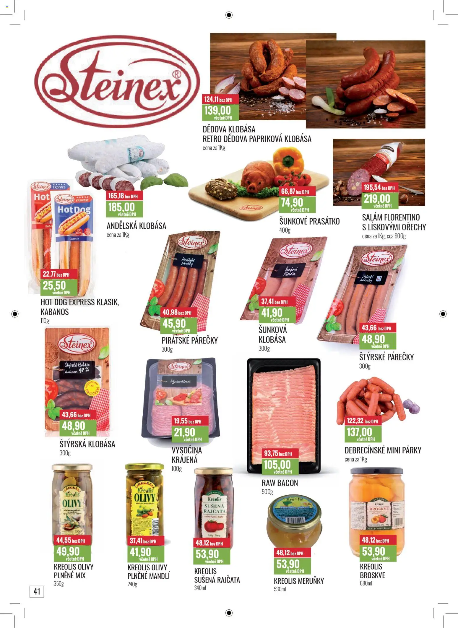 Ratio leták od 01.12.2025 | Strana: 42 | Produkty: Rajčata, Hot dog, Klobása, Meruňky