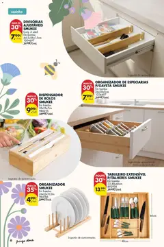 Pré-visualização ORGANIZADOR DE ESPECIARIAS P/GAVETA SMUKEE, Em bambu 24x38x5cm válido de 07.04.2026 | Página: 6 | Produtos: Organizador