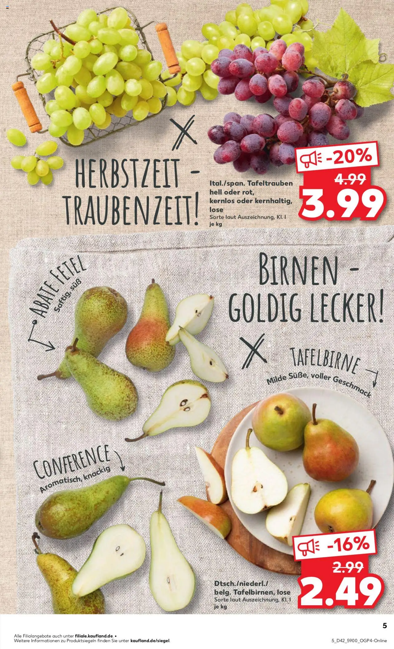 Kaufland prospekt Frankfurt (Oder)	 – gültig ab 16.10.2025 | Seite: 5