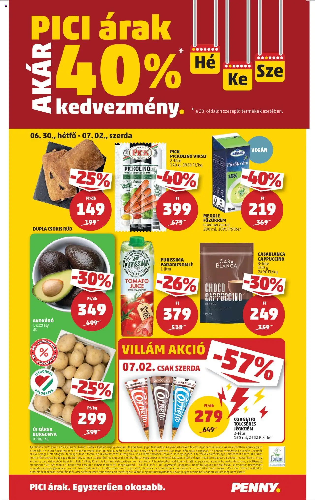 PENNY akciós ujság - amely érvényes a következő dátumtól: 26.06.2025 | Oldal: 24