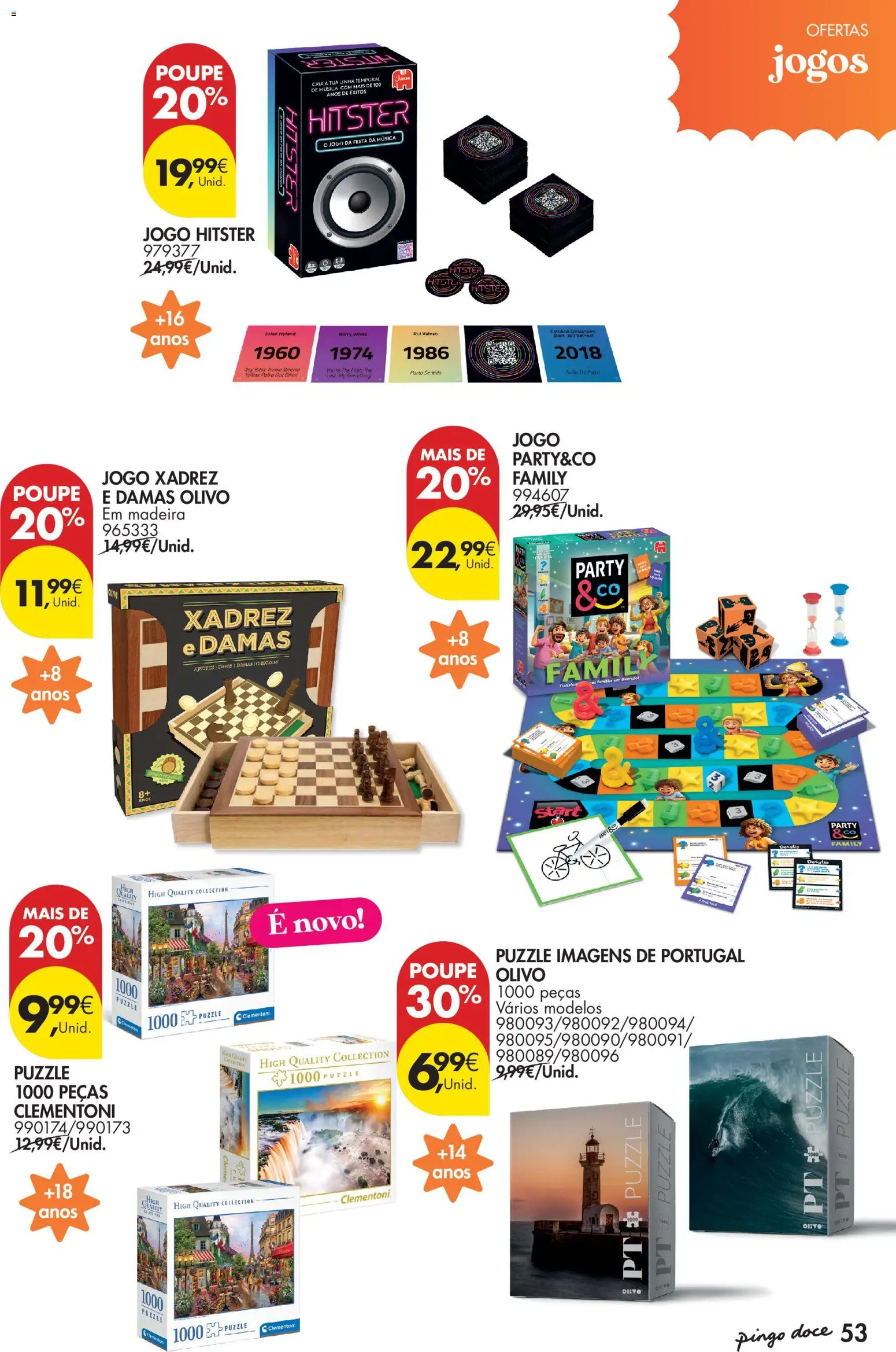Pingo Doce - Natal │ válido de 11.11.2025 | Página: 53 | Produtos: Jogos