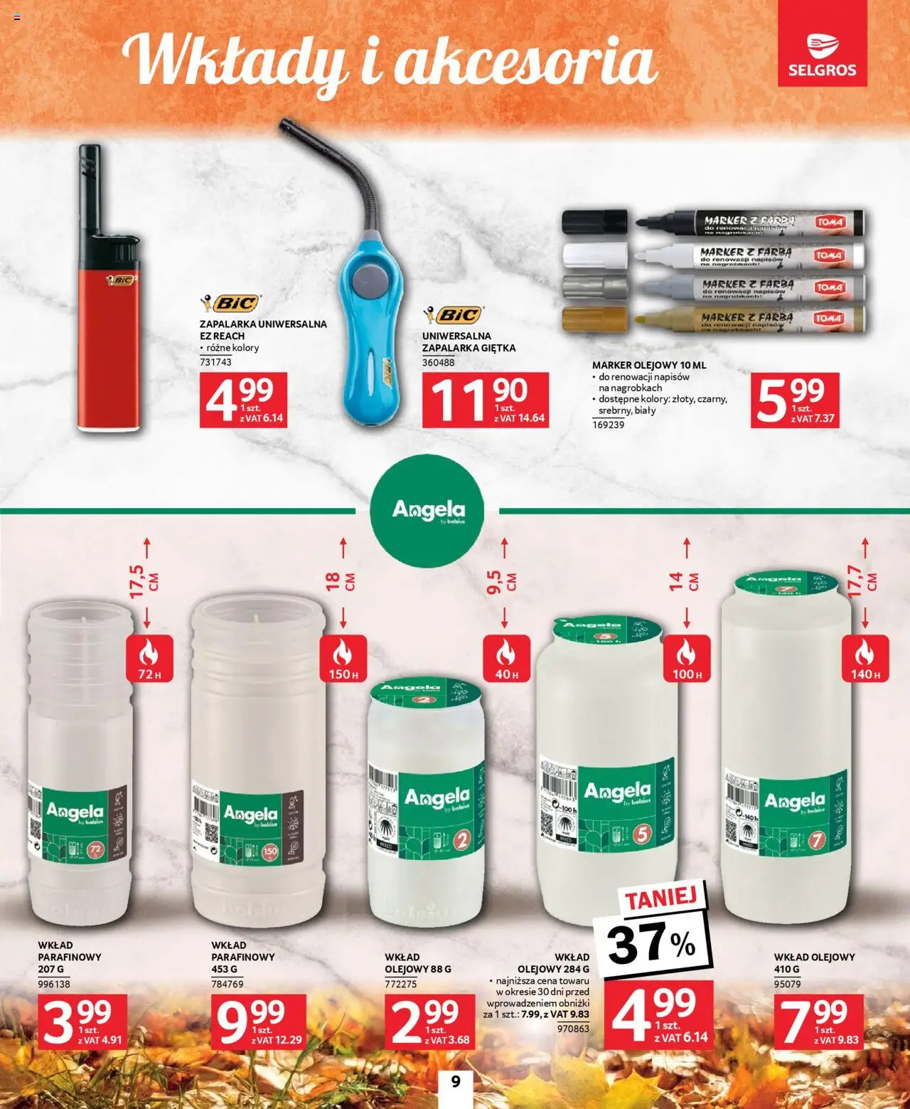 Selgros cash&carry Gazetka - Wszystkich Świętych od 09.10.2025 | Strona: 9