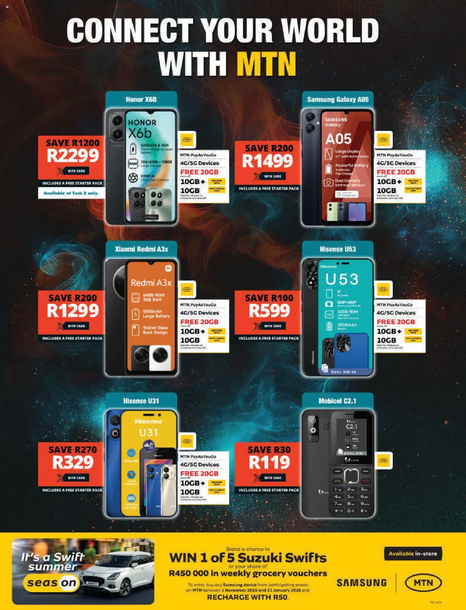 New Checkers catalogue – valid from 20.11.2025 | Page: 5 | Products: Sim, Battery