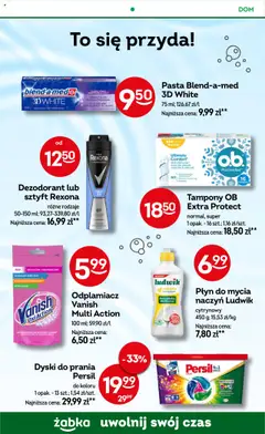 Żabka Gazetka od 10.09.2025 | Strona: 74 | Produkty: Persil, Dezodorant, Tampony ob, Odplamiacz